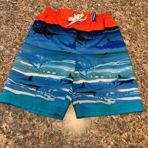 Boys ZeroXPosur swim trunks with drawstring